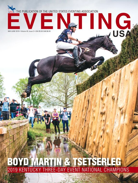 Thomas and Boyd on the Cover of the Eventing USA May/June issue! 